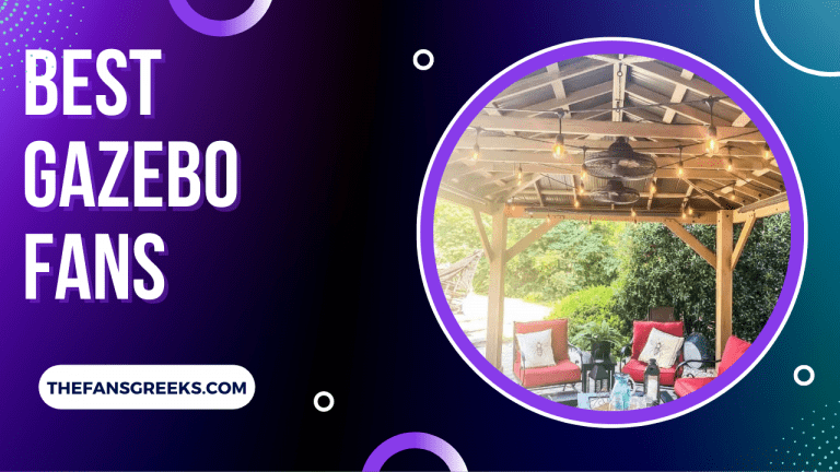 Best Gazebo Fans in 2022 | Pergola Ceiling Fans | Review | Buying Guides