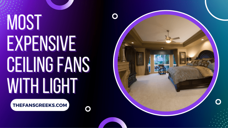 10 Most Expensive Ceiling Fans With Light 2022 | Review